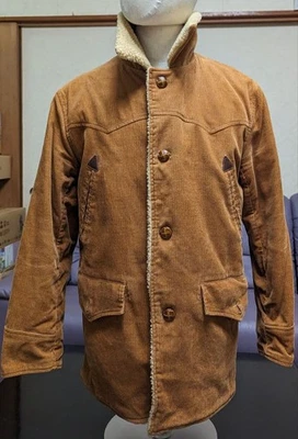 Abrigo de piel de oveja caña de azúcar, marrón, para hombre, talla M - Imagen 1 de 4