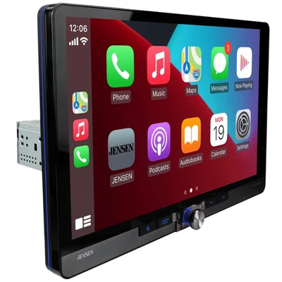 Jensen CAR1415 14" Digital Multimedia Receiver w/ Apple CarPlay & Android Auto - Image 1 of 4