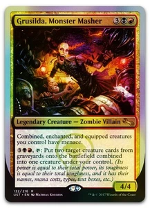 Grusilda, Monster Masher #132 (Foil) (NM) Unstable UST Magic MTG - Picture 1 of 2