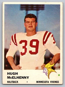 Fleer #127 1961 Hugh McElhenny Minnesota Vikings - Imagen 1 de 3