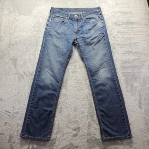 Levis 559 Jeans Mens 33x32 Blue Denim Relaxed Fit Straight Leg Medium Wash - Picture 1 of 13