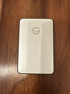 G-Drive Slim 500GB Compact & Stylish ~ Silver - USB 3.0 Og02361 G-technology - Afbeelding 1 van 11