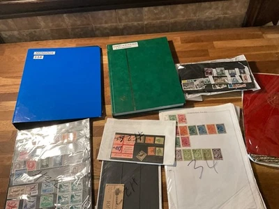 World stamp glory box 8 unsold lots as shown - Image 1 of 4