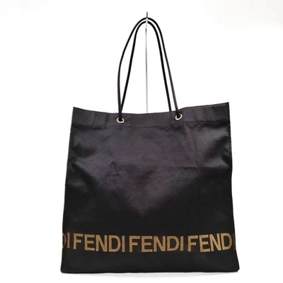NO TARIFF Fendi Tote Bag Black Canvas 3289719 - Image 1 of 4