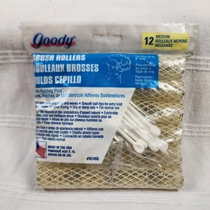 Vintage Goody Brush Rollers With Holding Pins 12 Pack - Picture 1 of 5