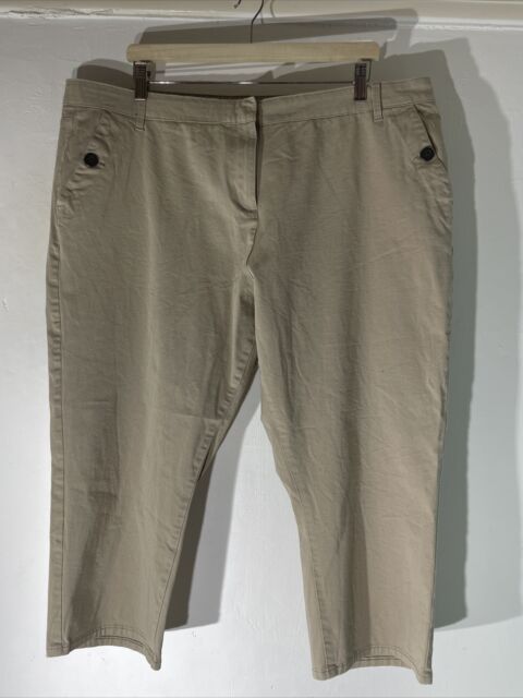 Maine New England Taupe100% cotton Cargo trousers size 36