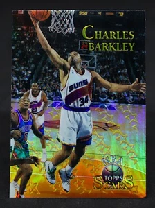 CHARLES BARKLEY 1996 Topps Stars Finest Refractor #4 - Picture 1 of 3