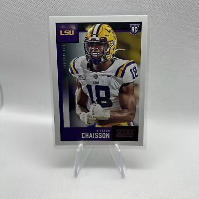 K'Lavon Chaisson 2020 Score FOOTBALL #349 LSU Tigers - Image 1 of 2