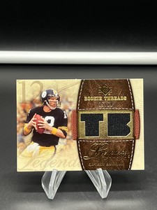 2008 SP Rookie Threads Terry Bradshaw Legendary Numbers Dual Jersey 25/50