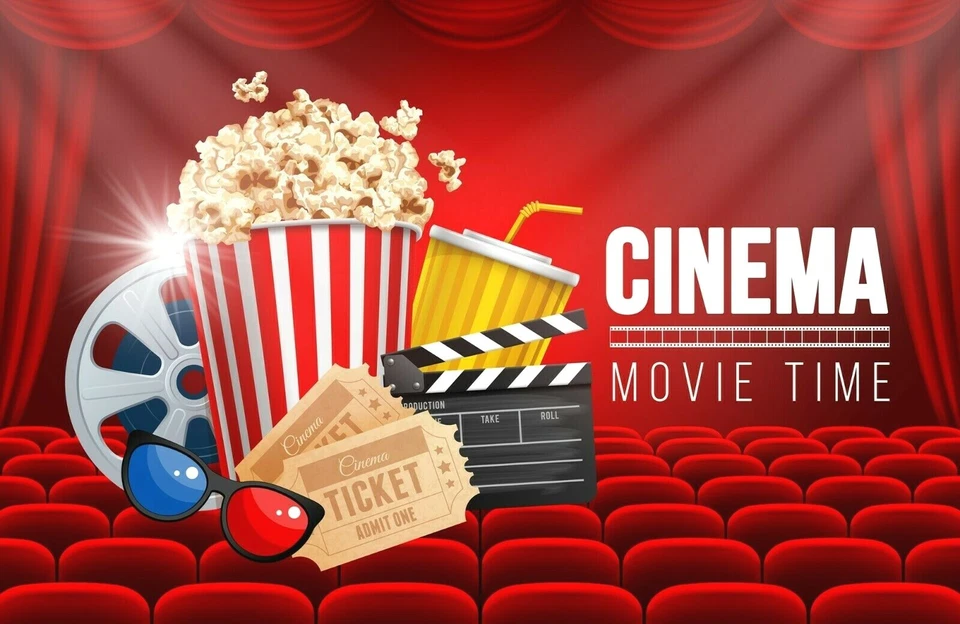 PLANET PHOTOWALLS Fotomurale TESSUTO NON TESSUTO CINEMA (5584ah) home cinema home cinema media streaming XXL immagine da parete