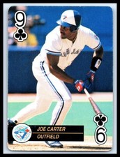 1992  U.S. Playing Card Co. Baseball Aces #9? Joe Carter   VG or Better