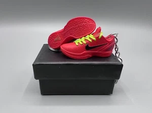 Mini Kobe Black Mamba Sport Sneakers Shoe Keychain With or without Box - Picture 1 of 8