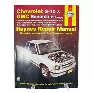 Haynes 24071 Repair/Shop Manual - Chevrolet S10 and GMC Sonoma 1994-2001 - Picture 1 of 11