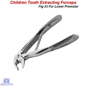 Children Tooth Pediatric Extracting Forceps For Lower Premolar Dentistry Tools - Picture 1 of 5