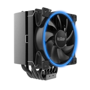 PCCOOLER GI-H58UB CPU-Kühler, 240W TDP, 120mm Lüfter in Blau, Für Intel und AMD - Bild 1 von 5