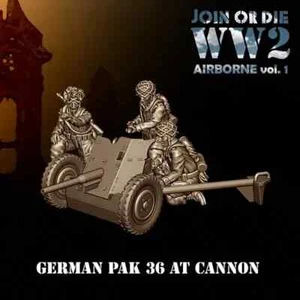 WW2 fallschrimjager PAK 36 anti tank gun - Picture 1 of 1
