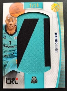 2023-24 H&C LKL Basketball Wolves Jersey Memorabilia Rasheed Sulaimon 2/16 - Picture 1 of 3