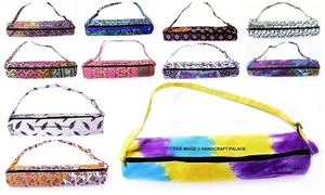 10 PC Wholesale LOT Indian Mandala Yoga Mat Carry Bag Shoulder Strap Carrier Bag - Picture 1 of 12