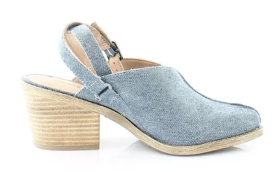 Lucky Brand Womens Winola Ankle Strap Wedge Mules Shoes Size 7.5 New - Изображение 1 из 4