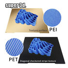 1 Pcs IdeaFormer Double Side Carbon Fiber PET+Textured PEI Spring Steel Sheet
