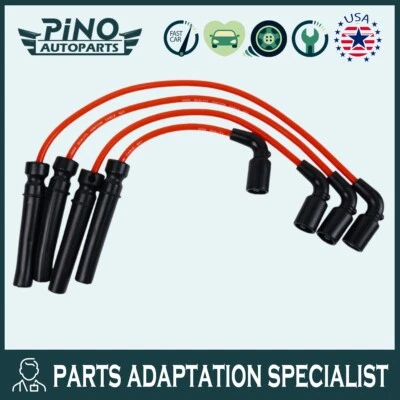 Juegos de cables de bujía de 7 mm para Chevrolet Aveo 2004-2008 Aveo5 Pontiac Daewoo 1,6 L Foto 1 de 4