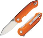 Bestech Knives Torpedo Folding Knife 3" D2 Tool Steel Blade Orange G10 Handle