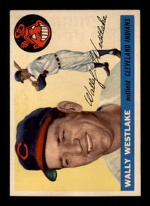 1955 Topps #102 Wally Westlake EXMT/EXMT+ Indians 553403