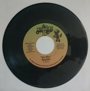 45 RPM TRANSLUCENT RAZAH GU WAY SIREN RYDEM MASSIVE B REGGAE JA MAS-0148-A-US - Picture 1 of 2