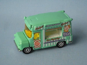 Matchbox Bedford Ice Cream Van Green Circus Clown Haps 60's 70's Retro 65mm - Picture 1 of 3