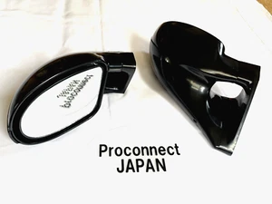 New JDM LEXUS IS300 / TOYOTA ALTEZZA Side Mirror Black L&R Set SXE10 GXE10 - Picture 1 of 13