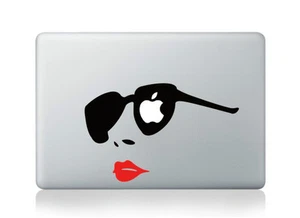 Protector calcomanía adhesiva vinílica para gafas para Macbook Air/Pro/Retina 13"15"17" - Imagen 1 de 4