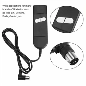 Okin Limoss Asley Lift Chair power Recliner 2 Button Hand Remote Controller - Picture 1 of 7