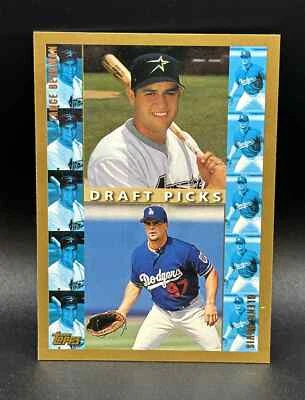 1998 Topps - Draft Picks #246 Lance Berkman, Glenn Davis (RC) Rookie Card - Image 1 of 4
