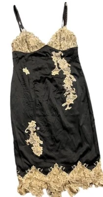 Vestido sin tirantes Y2K Mandalay Raro elástico satinado lentejuelas cuentas talla 14 Nuevo con etiquetas Foto 1 de 3