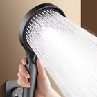 Black High Pressure Shower Head with 13 CM Big Panel and Adjustable 3 Modes