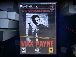 2001 PlayStation PS2 Max Payne Video Game Complete In Box! - Picture 1 of 9