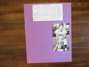 AURELIO RODRIGUEZ(Died in 2000)Signed Trimmed McCarthy Postcard w/8 x 11 Display - Picture 1 of 5