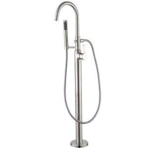 LUXIER Modern Freestanding Single-Handle Floor-Mount Roman Tub Faucet Filler - Picture 1 of 1