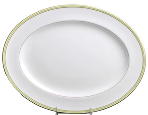 Vajilla para servir WATERFORD Fine China dorada manzana ovalada nueva - Imagen 1 de 5