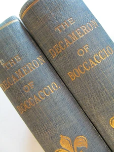 The Decameron of Giovanni Boccaccio 1906 Bumpus Edition 2 Volumes - Picture 1 of 24
