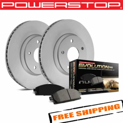 Kit de freno trasero liso Power Stop Z17 Evolution Geomet para Nissan Rogue 14-19 Foto 1 de 3