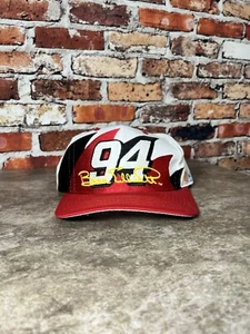 Vintage 90s NASCAR McDonald’s Double Shark tooth SnapBack Hat, Bill Elliott - Picture 1 of 5