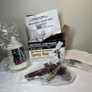 20 OZ. HVLP Gravity Feed Paint Spray Gun Air Tool-Auto Body Shop Woodworking - Picture 1 of 7