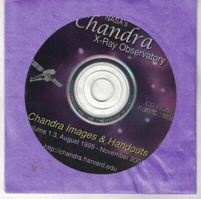 NASA's Chandra X-Ray Observatory Images/Handouts Volume 1 PC /Mac Computer CD - Image 1 of 2