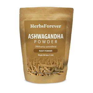 Ashwagandha Pulver - Indischer Ginseng - Winterkirsche - Vegan - 230 GMS - Bild 1 von 6