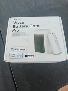 Wyze BATTERY Cam PRO 2k Überwachungskamera Außen/Innen - - Bild 1 von 4