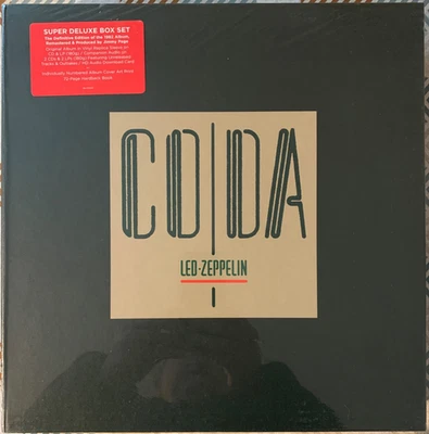 Led Zeppelin Coda Super Deluxe Box Set  Limited Numbered Edition 3LP 3CD US 2015 - Photo 1/2