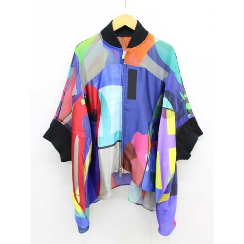 ‡ Sacai x Kaws Sakai Cows‡ Giacca trasparente modello completo 21 05679 usata BAMBINI 0