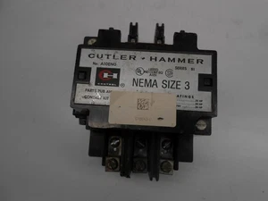 CUTLER HAMMER A10EN0 NEMA SIZE 3 Motor Starter B1 - Picture 1 of 1