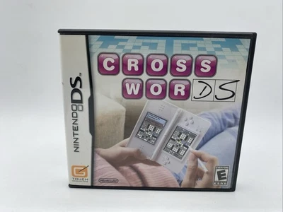 Crosswords DS (Nintendo DS, 2008) Complete with Manual CIB Tested  - Image 1 of 4